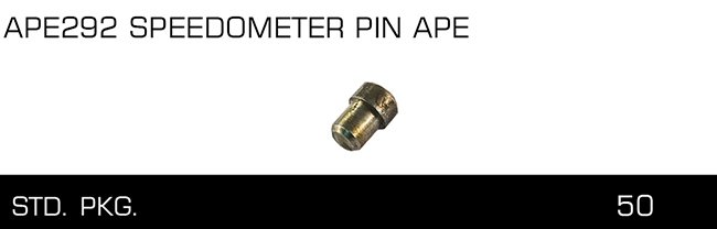 APE292 SPEEDOMETER PIN APE